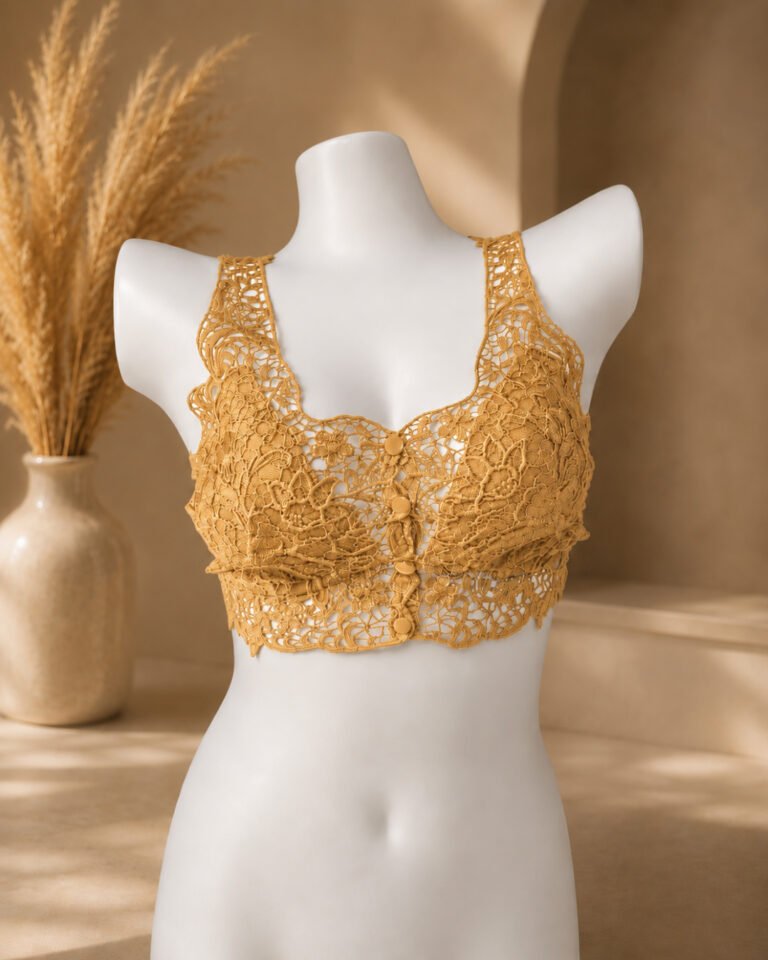 blouse black golden 3