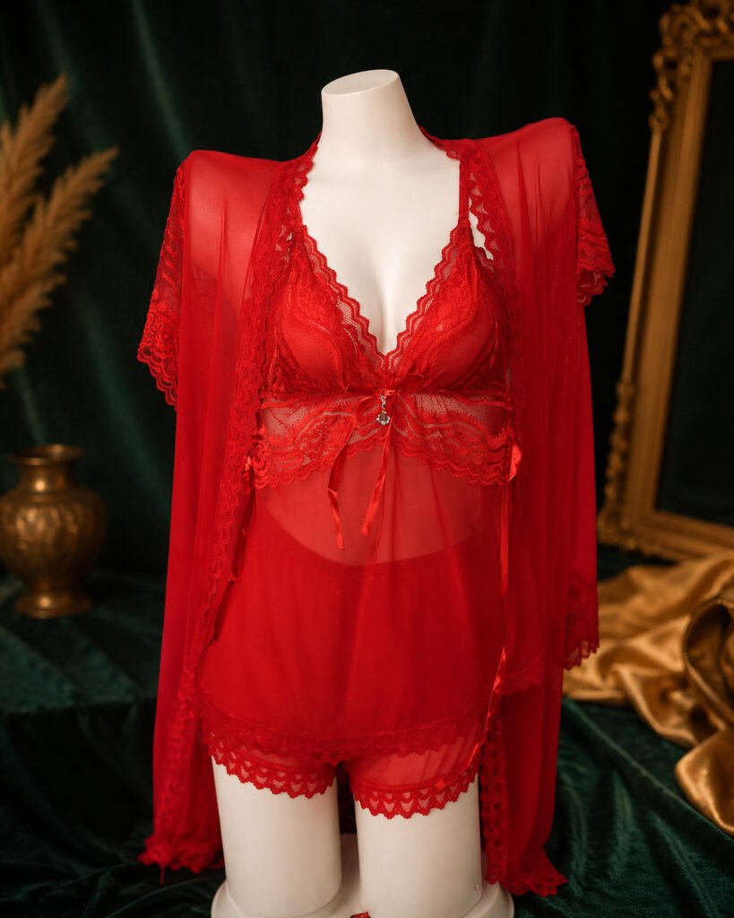 nighty red color full